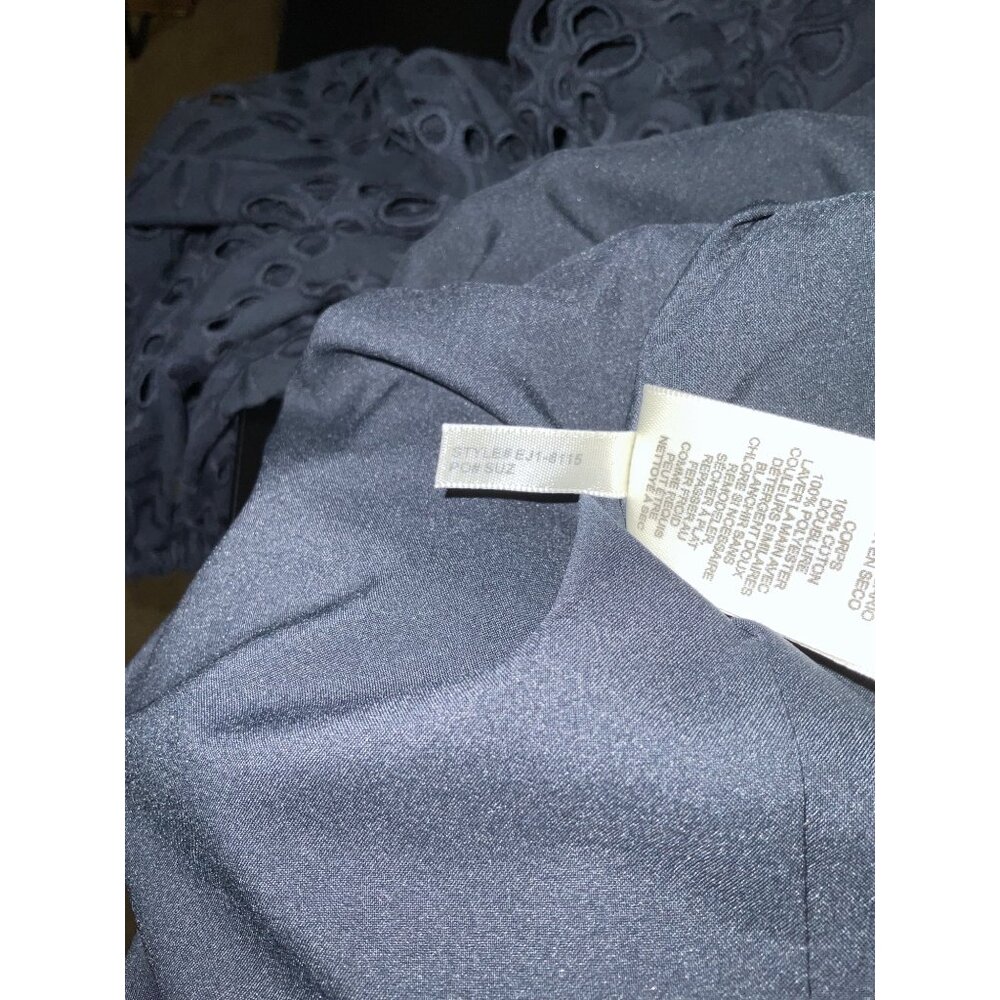 Eliza J Midnight Blue Lace Mini Dress - Picture 6 of 13